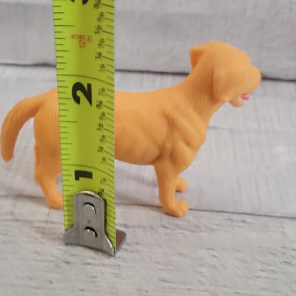 Vintage Tree House Kids  Yellow Labrador Retriever Figurine Toy Dog Model 1990s - Picture 8 of 8